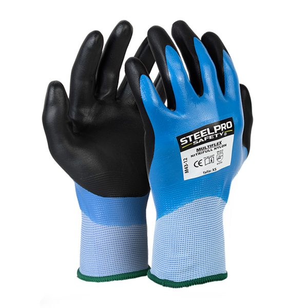 GUANTE MULTIFLEX NITRIFULL NYLON M43-12